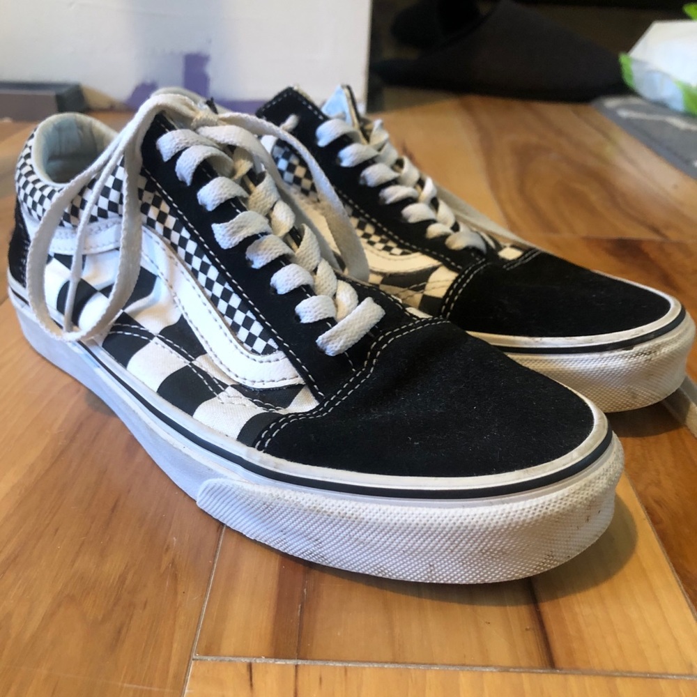 Checkered vans
